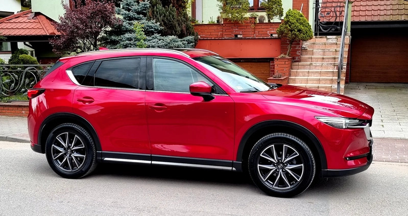 Mazda CX-5 cena 116900 przebieg: 76000, rok produkcji 2017 z Sierpc małe 781